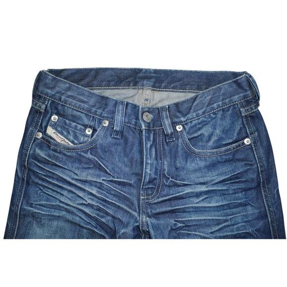 Vintage Diesel Industry Y2K Straight Leg Jeans – Made in Italy – Size 25 Womens - Picture 2 of 6